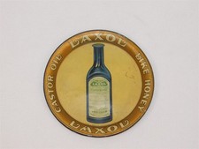 Antique Advertising Laxol Castor Oil Tip Tray By Chas. W. Shonk picture