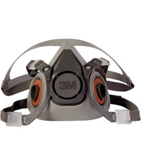 3M 6300 Half Face Respirator Mask Large Reusable 6000 Series Dust Protecti picture