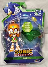 JAKKS Pacific Sonic the Hedgehog 35th Anniversary Tikal Figure w/ Master Emerald picture