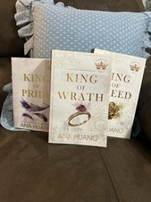 Ana Huang King of Wrath etc set of 3 Paperback Romance Novel Bloom Books set of  picture