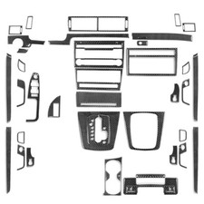 45Pcs Real Carbon Fiber Full Interior Cover Trim Set For Audi A4 S4 B7 2005-2008 picture