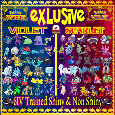 Exclusives Pokemon Scarlet and Violet 6iv Shiny and Free Master Balls🌟 picture