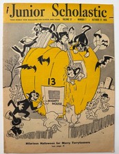 1955 Mighty Mouse TERRYTOONS Halloween Nestle Chocolate Promotional Comic Book picture