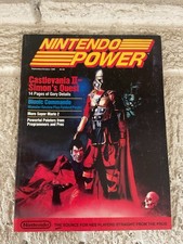 Nintendo Power Magazine Vol 2 September Oct 1988 Castlevania II Vtg Gaming Nice picture