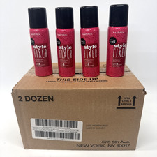 NIB Case of 24 Matrix Style Fixer Finishing Hair Spray Level 5 Hairspray 2.1 Oz picture