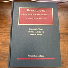 Cases Problems and Materials on Bankruptcy (University Casebook Series) 3rd Ed. picture