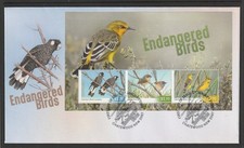 Australia 2026: Endangered - Birds First Day Cover with Mini-Sheet - Fine Used. picture