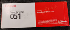 Canon 051 Black High Yield Toner For imageCLASS LBP160 Series - New , P2 picture