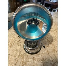 Vintage Optronics Super Venus Utility Light Chrome Vacuum Mount 12V Spotlight picture