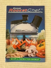 Culinare Rocket Chef Recipe & Instruction Booklet Kitchen Manual Cook Book picture