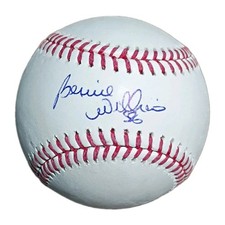 Bernie Williams Autographed OMLB Baseball 