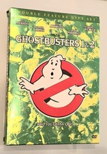 Ghostbusters 1 & 2 DVD Double Feature Gift Set Bill Murray Slipcover Scrapbook picture