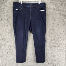 Boutique Jeans Womens 24W Blue Stretch Denim Jegging Legging picture