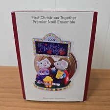 Carlton Cards Heirloom Collection Ornament Mouse First Christmas Together 2007 picture