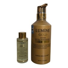 Lumine Gold Extra Whitening Body Lotion 400ml, Hydrating Gold Serum 50ml picture