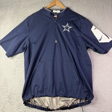 XL Nike Dallas Cowboys team apparel jacket QB Wade Wilson name on collar vintage picture