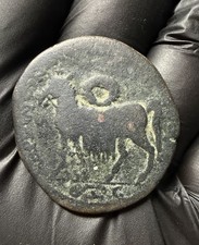 Ancient Caracalla AE29 Mopsus Cilicia Mule Animal Reverse Roman Coin picture