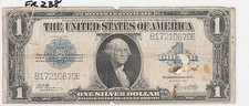 1923 $1 SILVER CERTIFICATE HORSE BLANKET  #674 picture