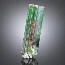 59.60 carat Watermelon Tourmaline Crystal, Natural Tricolor Tourmaline from AFG picture