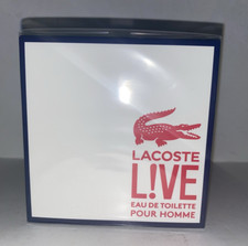 Lacoste Live EAU DE TOILETTE EDT 3.3 / 3.4oz 100ml Spray For Men Sealed picture