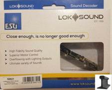 ESU 58821 ~ New 2026 ~ LokSound V5.0 Direct Sound DCC Blank Decoder ~ PNP Style picture