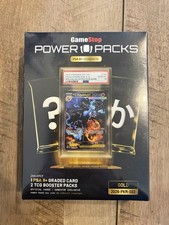 GameStop Power Pack 2026 Series 2 Gold Pack SEALED PSA Card And 2 Packs picture