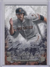 2016 Mac Williamson Topps Tier One SILVER INK AUTO /10 MWM San Francisco Giants picture