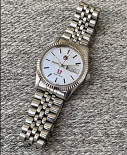 Vintage Rado Purple Horse Automatic 25 Jewels Swiss Made Men's Watch Silver Dial picture
