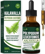Polypodium leucotomos (Kalawalla Root) Immune Support 2 Fl Oz (Pack of 1)  picture