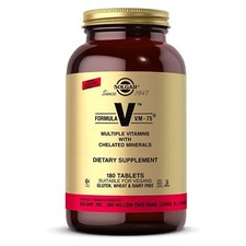 Solgar Formula VM-75 180 Tablets, Multivitamin with Chelated Minerals picture