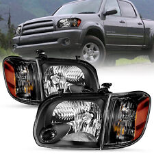 For 2005-2006 Toyota Tundra 05-07 Sequoia Halogen Headlight Assembly LH+RH picture