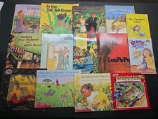 Lot Of 14 Vintage Children's Kids Story Beginners School Learn Softcover Books  picture