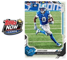 2026 Topps Now NFL #31 Jahmyr Gibbs Detroit Lions - PRESALE picture
