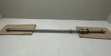 NSK W3214-162PGK1X Ground Ball Screw W/ 62.5in Rail - PREOWNED + WARRANTY 🇺🇸 picture