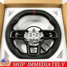 For Jeep Wrangler  JL/JT Carbon Fiber Steering Wheel 18-27 with Heated picture