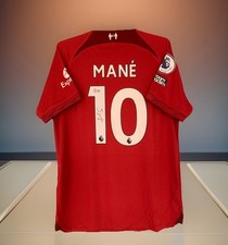 Sadio Mane Signed Autographed Liverpool 2022/23 Home Jersey with Beckett COA picture