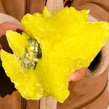 1.53lb Minerals ** LARGE NATIVE SULPHUR OnMATRIX Sicily picture