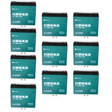 10pc 12V 20Ah 6-DMF-20 Battery 6-DZF-20 6-DZM-20 for Scooter ATV Go kart Cart picture