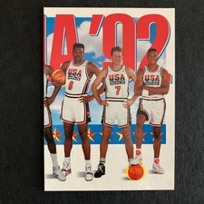 Skybox 1992 USA Barcelona Team-Ewing, Bird, Pippen #546 in near mint condition picture