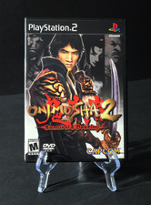 Onimusha 2 PS2 PlayStation 2 CIB Black Label Complete w/Manual Tested Working VG picture