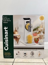 Cuisinart ICE-200 6-in-1 Slushy & Soft-Serve Maker White 1.7qt Quick-Freeze picture