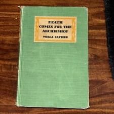Death Comes For The Archbishop by Willa Cather~Vintage 1930 HC Alfred A. Knopf picture