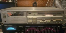 Vintage Quality Technics RS-M231X Single Cassette Deck Dolby New Belts Works  picture