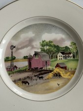 The American Scene Vintage  Middle West Farm By Adolf Dehn First Edition picture