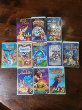 Lot of 15 Vintage Kids VHS Tapes And DVD's  picture