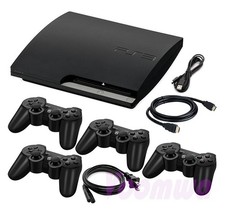 Sony PlayStation 3 PS3 Console Slim, Pick 320GB 500GB, 1-4 Controllers picture