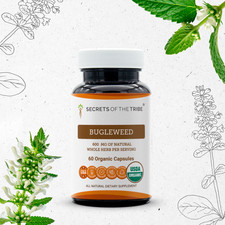 Secrets Of The Tribe Organic Bugleweed Capsules, 400 mg picture