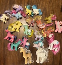 Vintage My Little Pony G1 Lot Of 20 - Great Condition- CREAMSICLE picture