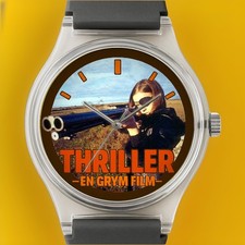 THRILLER En Grym Film They Call Her One Eye Cruel Picture Art Watch Wristwatch picture