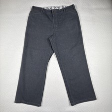 VTG Ben Davis Pants Mens 38 Gray Frisko Baggy Wide Leg Gorilla Skater Streetwear picture